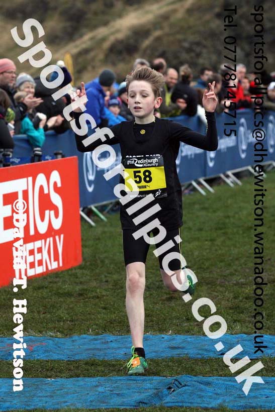 Boys under-13 Inter-District, 2017 Great Edinburgh Cross Country. Photo: David T. Hewitson/Sports for All PIcs